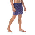 Load image into Gallery viewer, &quot;I Campi da Pickleball©&quot; Violet Noir Men&#39;s Athletic Shorts w/Liner, UPF 50+
