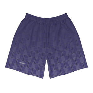 "I Campi da Pickleball©" Violet Noir Men's Athletic Shorts, UPF 50+