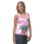 Load image into Gallery viewer, Where the Fun Begins!™ Women&#39;s Sleeveless Tank Top – NPC Signature Collection by SKYblue Pickleball
