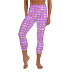 Load image into Gallery viewer, NPL™ Pop-Art Women&#39;s Pickleball Capris, UPF 50+ Lavender
