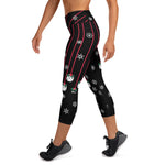 Load image into Gallery viewer, Holly Pickleball© High Waisted Women&#39;s Pickleball Capris, UPF 50+
