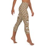 Load image into Gallery viewer, Sandbagger aka Spring Dink Gradient Logo© Women&#39;s High-Waisted Pickleball Capris, UPF 50+
