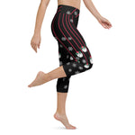 Load image into Gallery viewer, Holly Pickleball© High Waisted Women&#39;s Pickleball Capris, UPF 50+
