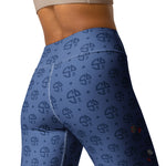 Load image into Gallery viewer, Spring Dink Logo Gradient™ Red, White &amp; Blue Fleur Grande High-Waisted Leggings!
