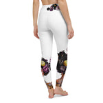 Load image into Gallery viewer, Got Pickleball on my Mind!™ High-Waisted Leggings, White UPF 50+
