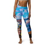 Load image into Gallery viewer, Got Pickleball on my Mind™ Hollywood Style Women&#39;s High-Waisted Leggings UPF 50+
