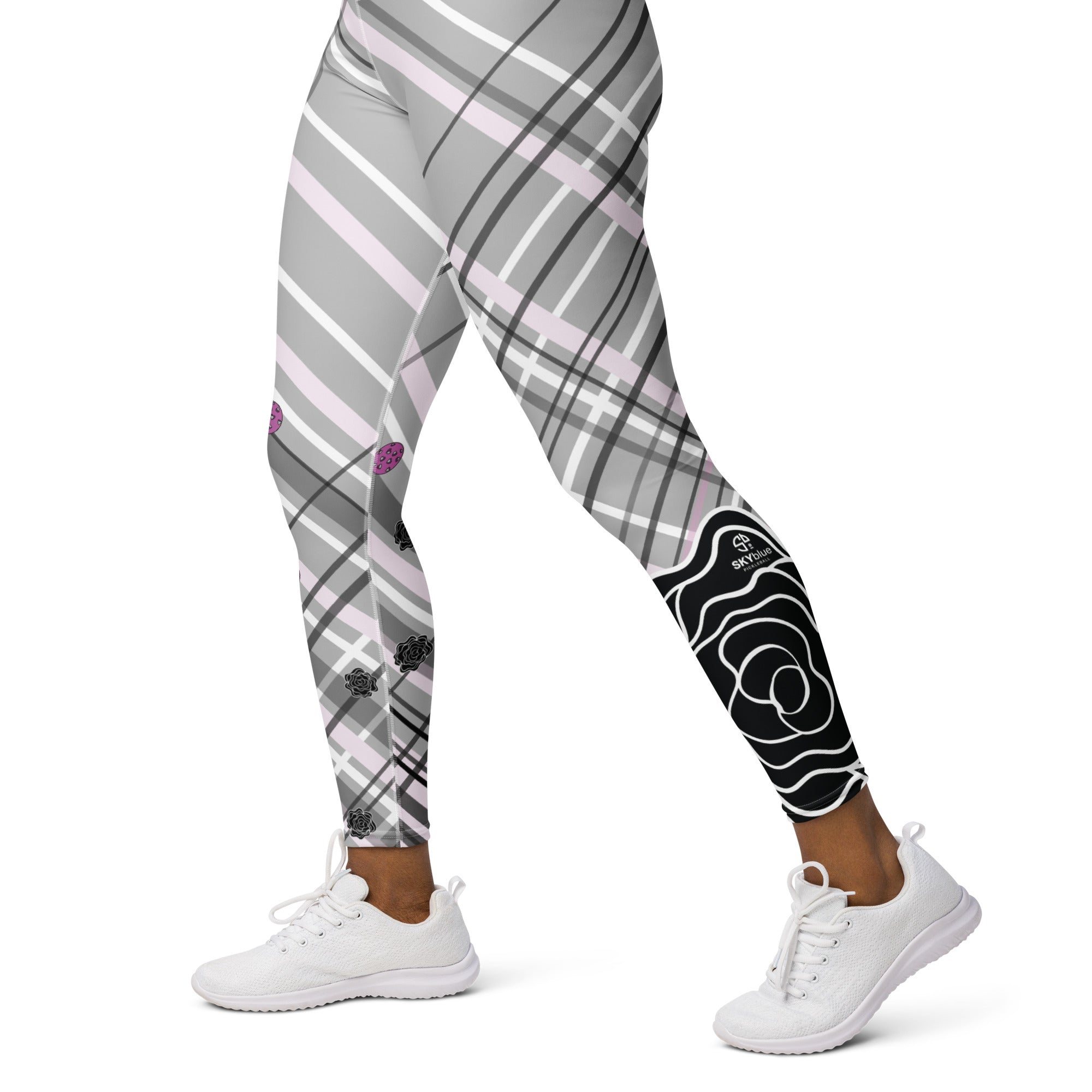 Love is in the Air© Fleur Pickleball Leggings for Women - UPF 50+