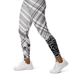 Load image into Gallery viewer, Love is in the Air© Fleur Pickleball Leggings for Women - UPF 50+
