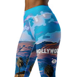 Load image into Gallery viewer, Beth Bellamy Signature Collection - Hollywood Pop Art Leggings!
