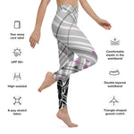 Load image into Gallery viewer, Love is in the Air© Fleur Pickleball Leggings for Women - UPF 50+
