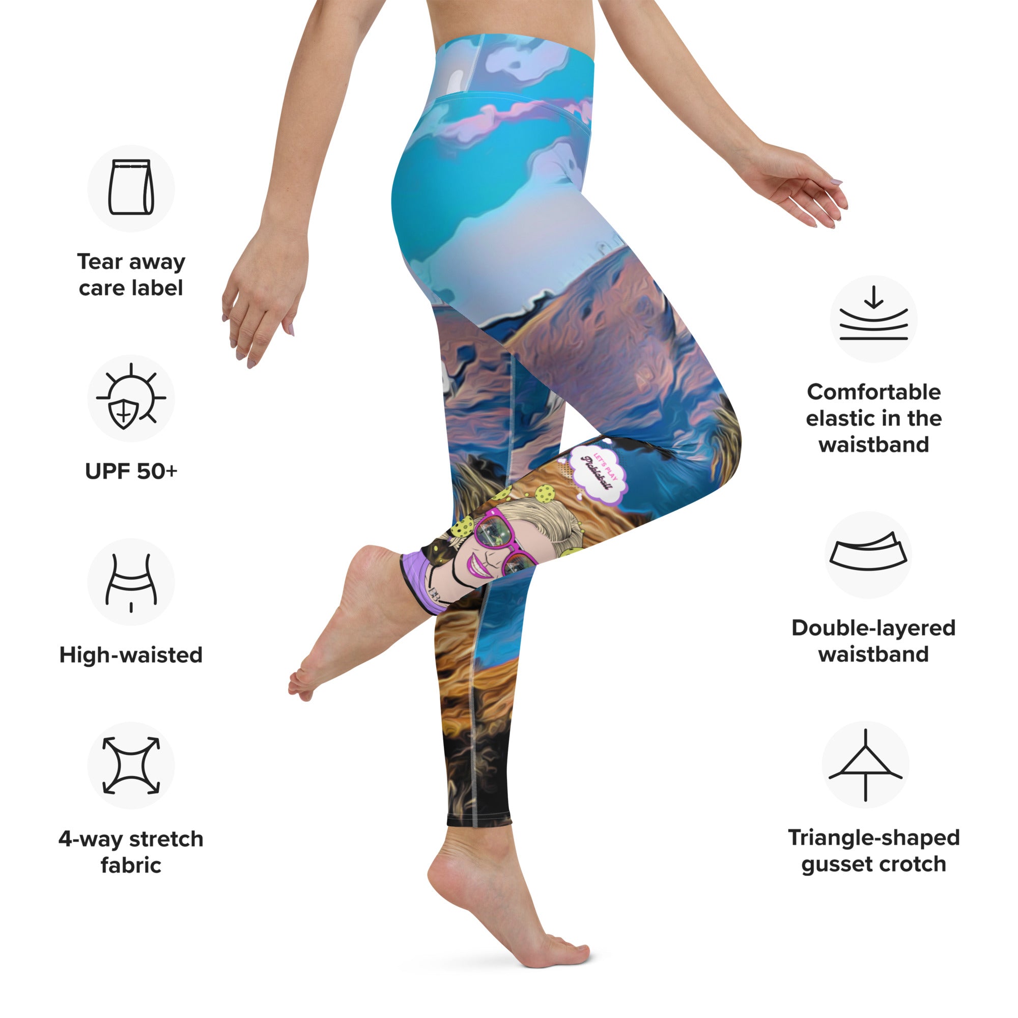 Beth Bellamy Signature Collection - Hollywood Pop Art Leggings!