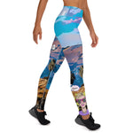 Load image into Gallery viewer, Beth Bellamy Signature Collection - Hollywood Pop Art Leggings!
