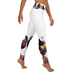 Load image into Gallery viewer, Got Pickleball on my Mind!™ High-Waisted Leggings, White UPF 50+
