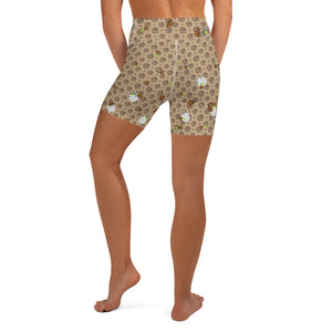 Sandbagger aka Spring Dink Gradient Logo© Women's Pickleball Shorts! - UPF 50+