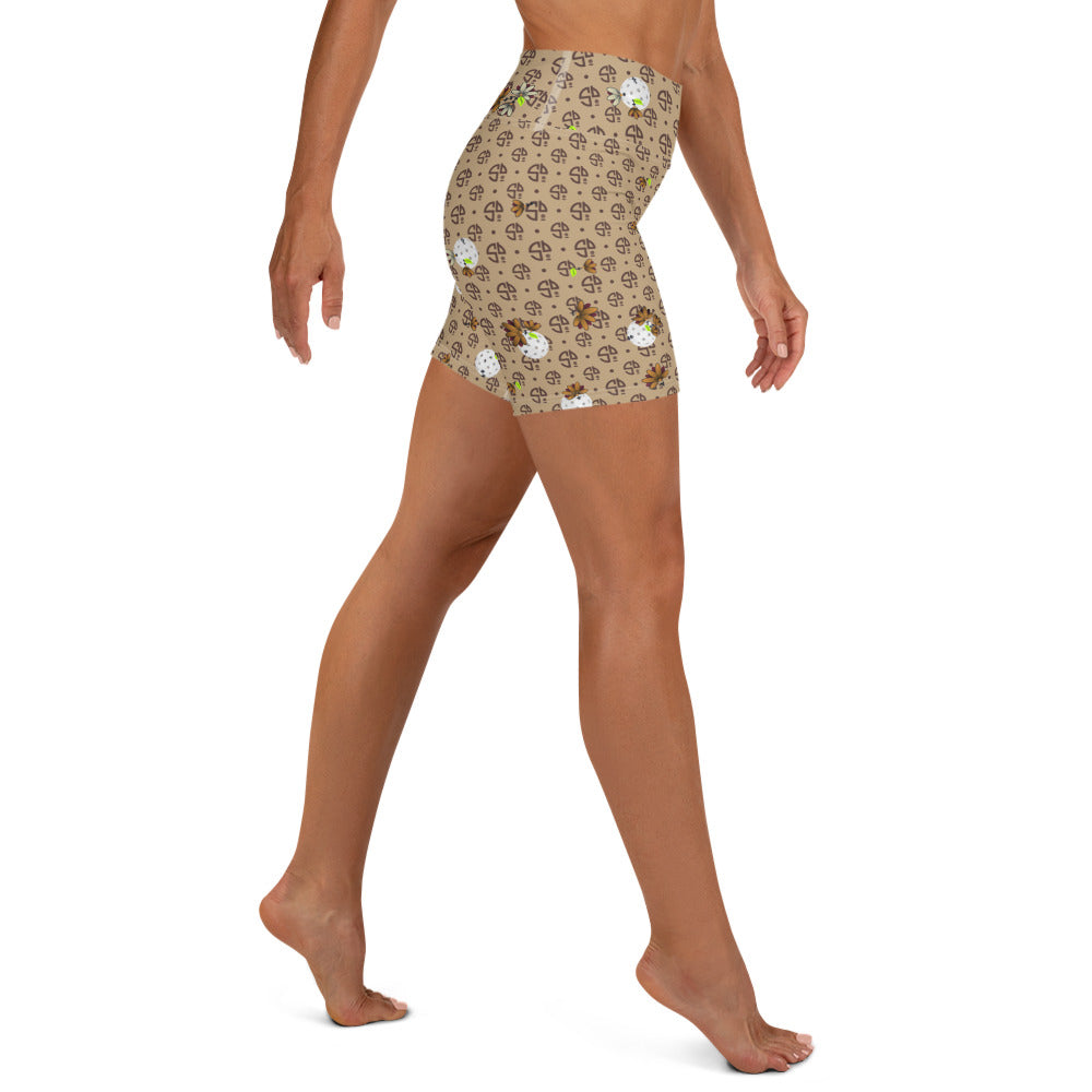 Sandbagger aka Spring Dink Gradient Logo© Women's Pickleball Shorts! - UPF 50+
