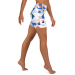 Load image into Gallery viewer, Dink &amp; Drive under the Sun Summertime© Women&#39;s High-Waisted Pickleball Shorts, UPF 50+
