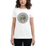 Load image into Gallery viewer, NPC Signature Collection &quot; Got Flowers in my Hair!&quot; Women&#39;s Short Sleeve Cotton Shirt
