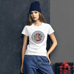 Load image into Gallery viewer, NPC Signature Collection &quot;Go with the Flow!&quot; Women&#39;s short sleeve cotton t-shirt
