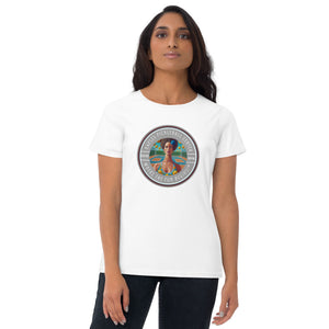NPC Signature Collection "The United Nations of Pickleball Women™ !" Women's short sleeve cotton t-shirt