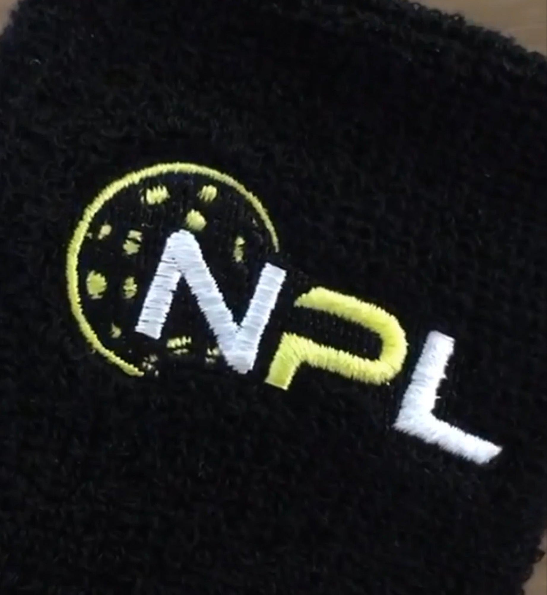 NPL - SKYblue Wristband, Black