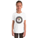 Load image into Gallery viewer, Two-Two White Short Sleeve Youth T-Shirt &quot;Come Play Pickleball&quot;
