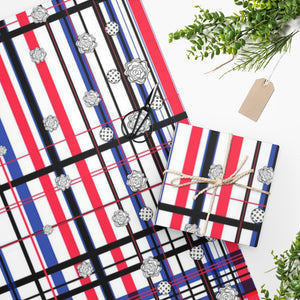 Got Pla(yed)id© Red, White & Blue - Wrapping Paper
