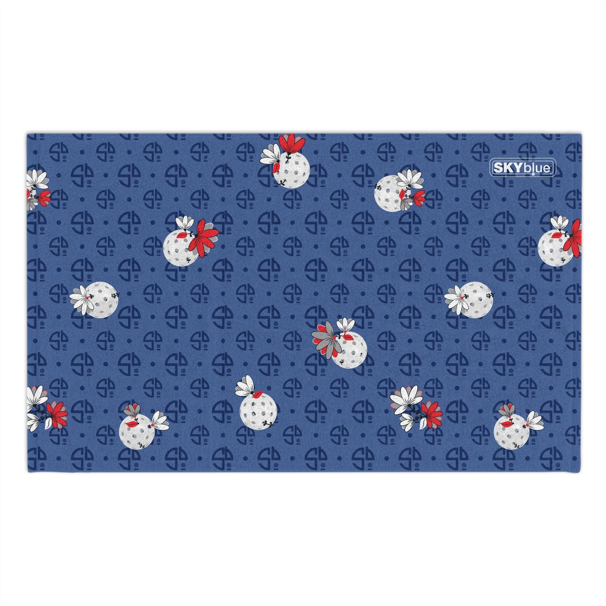 Spring Dink Logo© Red, White & Blue - Rally Towel, 11x18