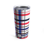 Load image into Gallery viewer, Got Pla(yed)id© Red, White &amp; Blue Tumbler 20oz for Pickleball Enthusiasts
