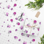 Load image into Gallery viewer, Spring Dink Logo© Gradient Grey &amp; Fuchsia - Wrapping Paper
