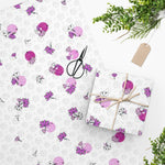 Load image into Gallery viewer, Spring Dink Logo© Gradient Grey &amp; Fuchsia - Wrapping Paper
