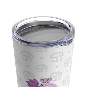 Spring Dink Logo© Grey & Fuchsia Tumbler 20oz