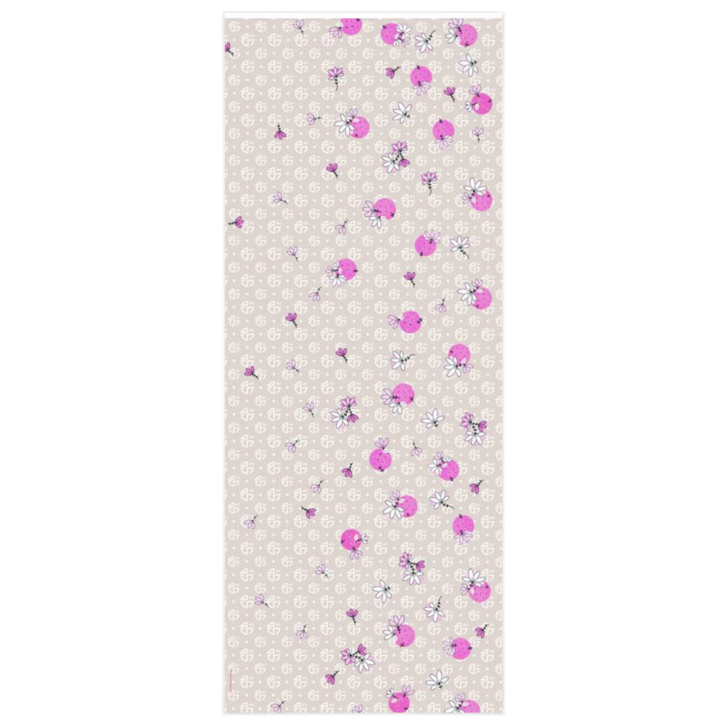 Spring Dink Logo© Gradient Beige & Fuchsia - Wrapping Paper