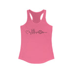 Load image into Gallery viewer, Women&#39;s Racerback Tank - Baby Girl on Board - Love, Baby Girl and Pickleball
