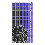 Load image into Gallery viewer, Got Pla(yed)id Fleur© Blue, Black, White &amp; Pink Towel, 30x60 for Pickleball Enthusiasts
