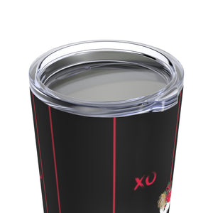 Be my Valentine! XO Stainless Steel Tumbler 20oz for Pickleball Enthusiasts