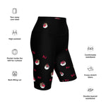 Load image into Gallery viewer, Be my Valentine! XO Women&#39;s High Waisted Long Shorts w/pocket for Pickleball Enthusiasts
