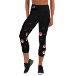 Load image into Gallery viewer, Be my Valentine! XO© High Waisted Women&#39;s Pickleball Capris, UPF 50+
