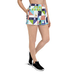 Load image into Gallery viewer, Dink &amp; Drive under the Sun Rowdy© Women&#39;s Pickleball Athletic Short Shorts w/pockets
