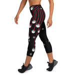 Load image into Gallery viewer, Holly Pickleball© High Waisted Women&#39;s Pickleball Capris, UPF 50+

