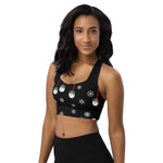 Load image into Gallery viewer, Holly Pickleball© Compression Racerback Sports Bra for Pickleball Enthusiasts
