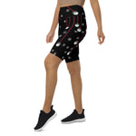Load image into Gallery viewer, Holly Pickleball© Women&#39;s High -Waisted Long Shorts w/pocket for Pickleball Enthusiasts
