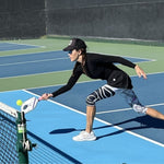 Load image into Gallery viewer, Love is in the Air©! XO Fleur Women&#39;s High-Waisted Pickleball Capris, UPF 50+
