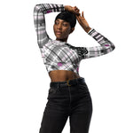 Load image into Gallery viewer, Love is in the Air!© Fleur Women&#39;s Performance Recycled long-sleeve crop top, UPF 50+
