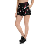 Load image into Gallery viewer, Poinsettia Pickleball© Women&#39;s Pickleball Athletic Short Shorts w/pockets
