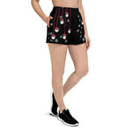 Load image into Gallery viewer, Poinsettia Pickleball© Women&#39;s Pickleball Athletic Short Shorts w/pockets
