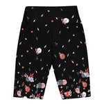 Load image into Gallery viewer, &quot;La Vie en Noir du Pickleball&quot; Spring Dink Gradient© Black &amp; Shades of Gray Women&#39;s High Waisted Long Shorts w/pocket for Pickleball Enthusiasts
