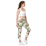 Load image into Gallery viewer, Dink &amp; Drive under the Sun Considerate© Pickleball Performance Leggings with pockets, UPF 50+
