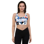 Load image into Gallery viewer, Dink &amp; Drive under the Sun Summertime© Compression Racerback Sports Bra for Women Pickleball Enthusiasts
