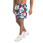 Load image into Gallery viewer, Dink &amp; Drive under the Sun Hopeful Discordance© Men&#39;s Long Casual Shorts for Pickleball Enthusiasts
