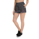 Load image into Gallery viewer, Spring Dink Gradient© Hopeful Discordance Women&#39;s Pickleball Athletic Short Shorts w/pockets
